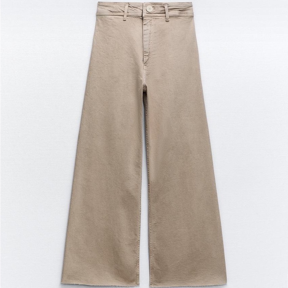 ZARA MARINE STRAIGHT HIGH RISE JEANS